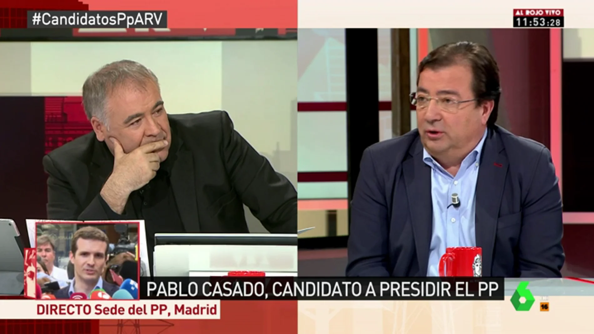 Fernández Vara revela en ARV que Sánchez le ofreció "un ministerio importante" que rechazó por su "compromiso" con Extremadura