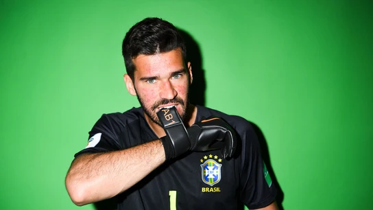 Alisson, portero de Brasil en el Mundial de Rusia Alisson, portero de Brasil en el Mundial de Rusia