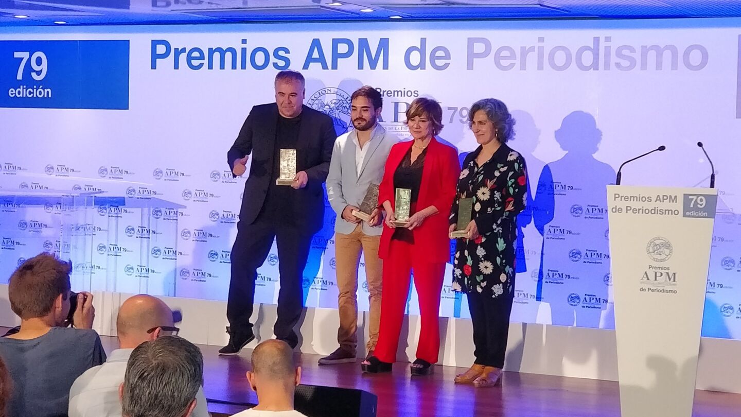 Ferreras, premio APM a Mejor Periodista del A&ntilde;o 2017
