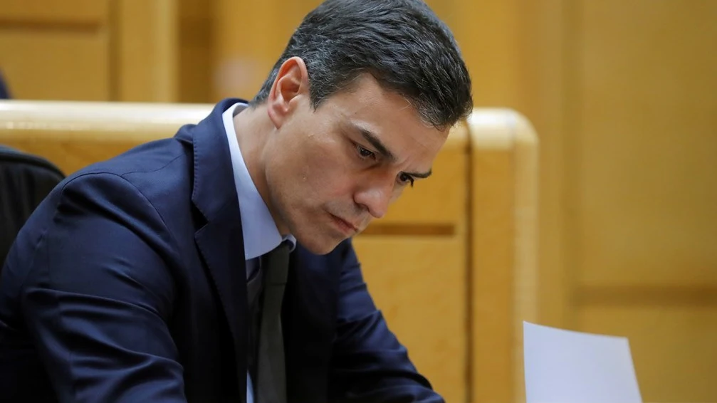 Pedro Sánchez en el Senado