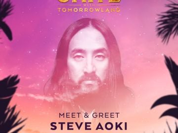 Meet and Greet con Steve Aoki en UNITE with Tomorrowland Barcelona Meet and Greet con Steve Aoki en UNITE with Tomorrowland Barcelona