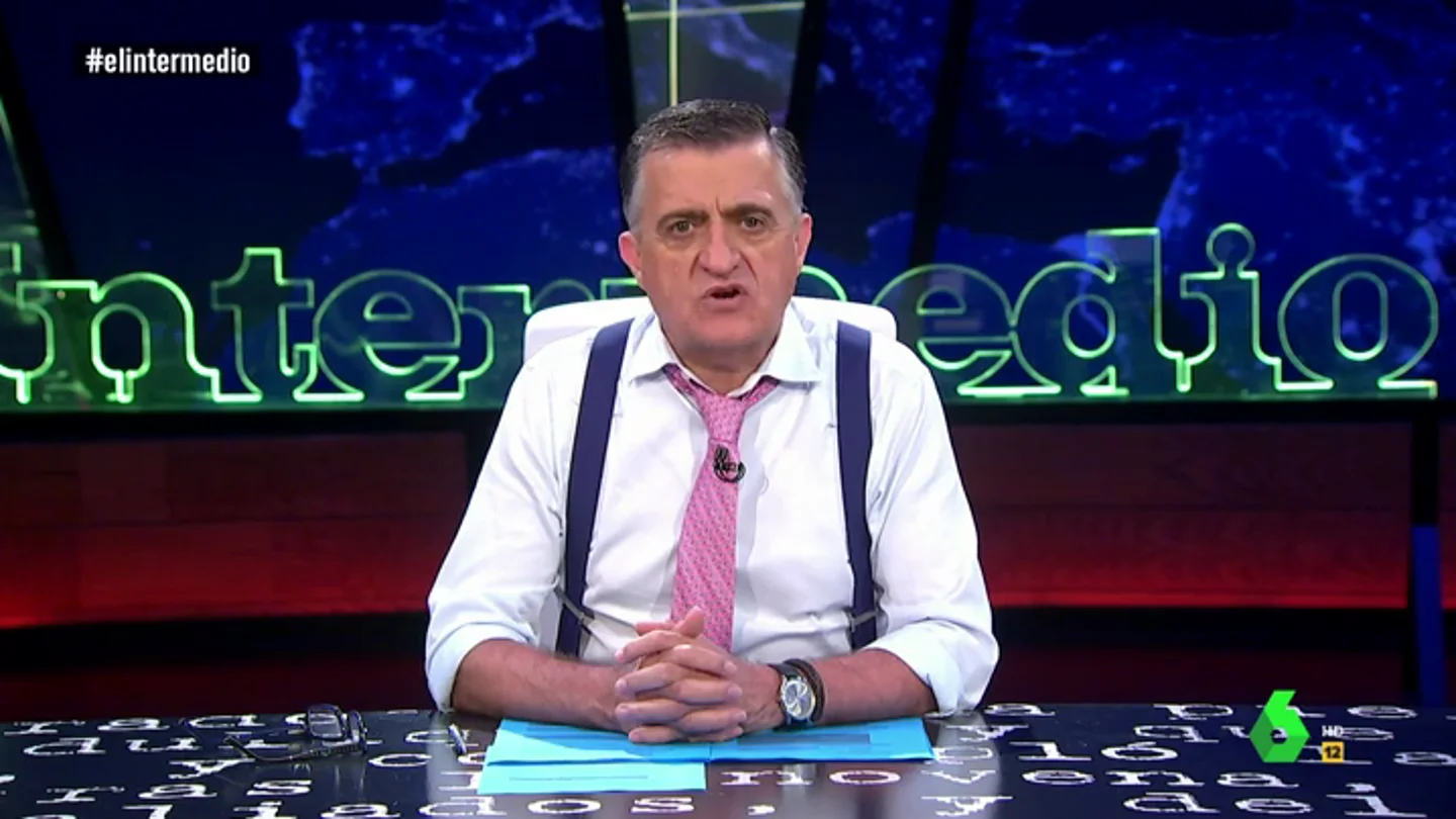 La tajante opinión de Wyoming sobre Trump: "No se puede decir en la tele lo que se piensa de un presidente que encierra a niños separándolos de sus padres" La tajante opinión de Wyoming sobre Trump: "No se puede decir en la tele lo que se piensa de un presidente que encierra a niños separándolos de sus padres"