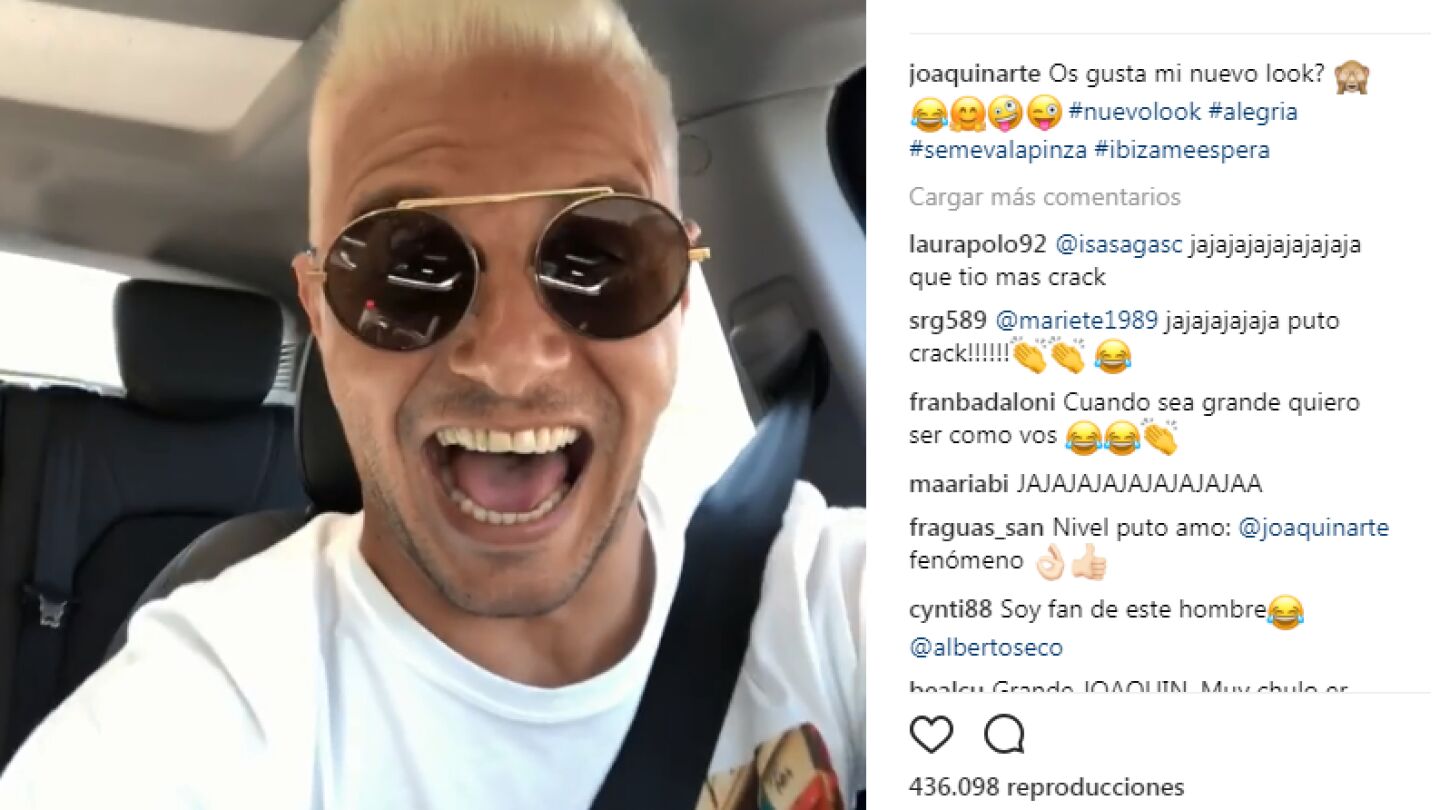 Mensaje de Joaqu&iacute;n en redes