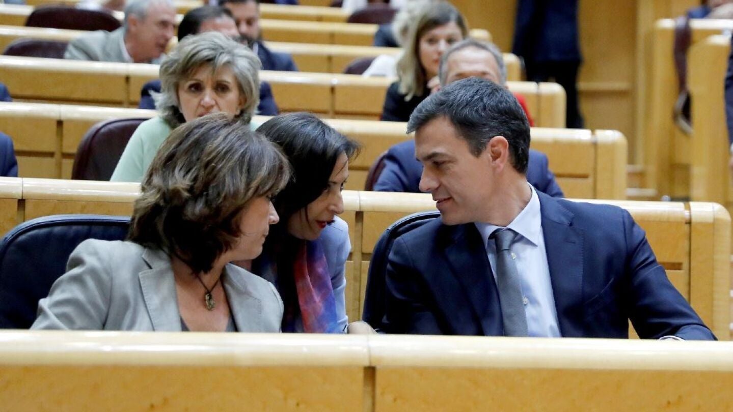 Pedro S&aacute;nchez en el Senado