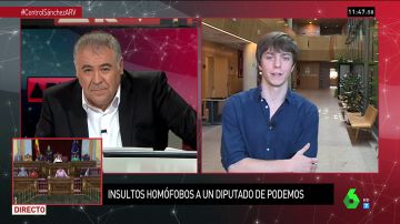 El diputado Eduardo Rubiño relata los insultos homófobos que sufrió con su novio: "Hay un repunte de estas agresiones"