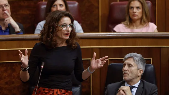 La ministra de Hacienda, María Jesús Montero La ministra de Hacienda, María Jesús Montero