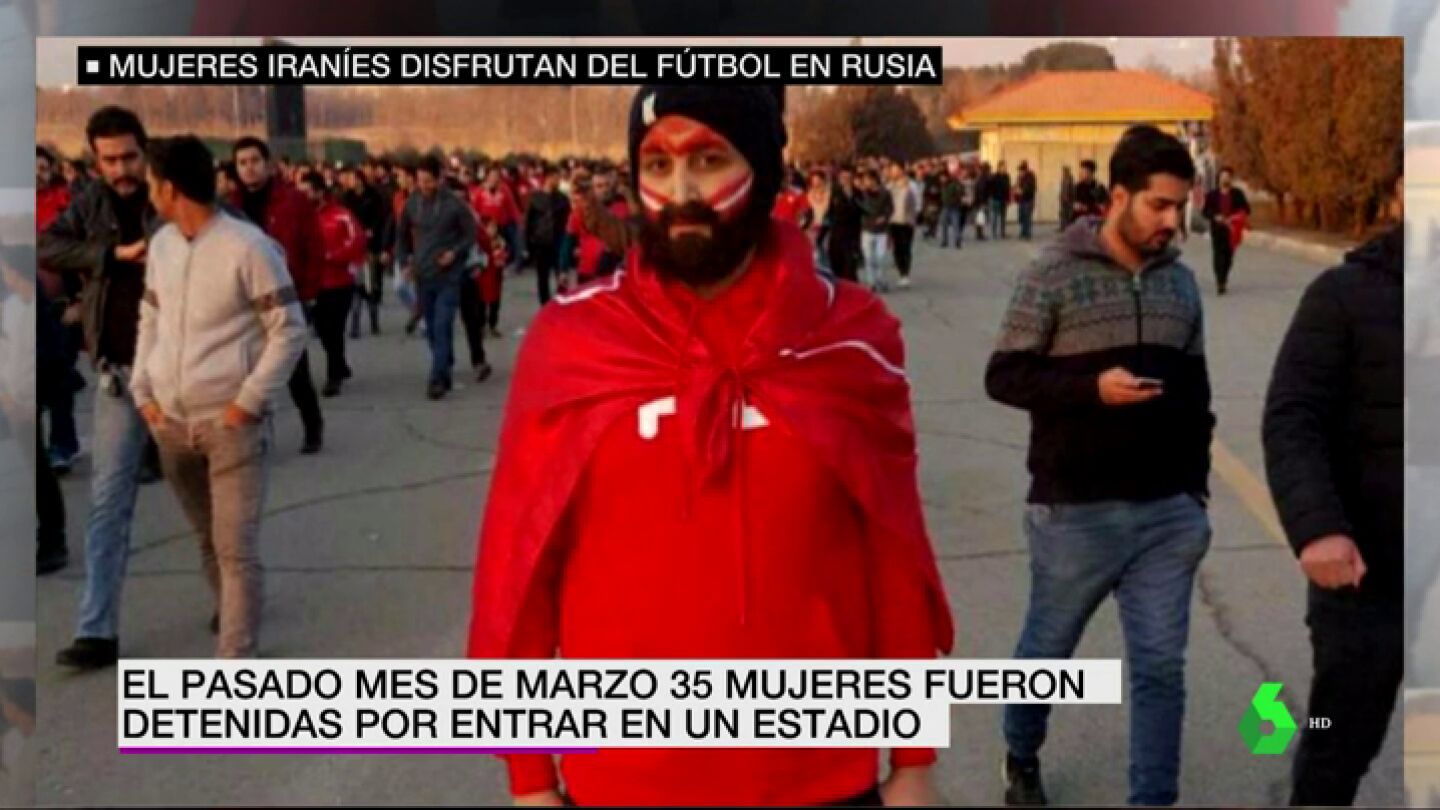 Las mujeres iran&iacute;es podr&aacute;n disfrutar del f&uacute;tbol en Rusia: de la censura en su pa&iacute;s a disfrutar del Ir&aacute;n-Espa&ntilde;a en Kaz&aacute;n
