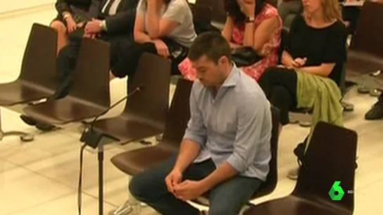Albert Cavallé durante el juicio Albert Cavallé durante el juicio
