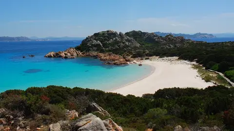 Spiaggia Rosa. Cerdeña Spiaggia Rosa. Cerdeña