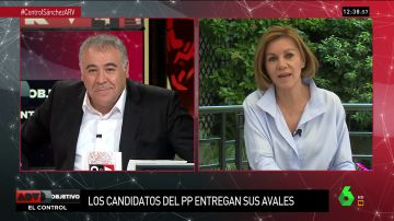 Dolores de Cospedal: "Integraría a Soraya Sáenz de Santamaría. En la candidatura cabemos todos"