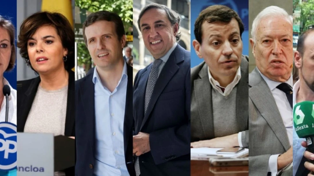 Candidatos a liderar el PP