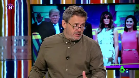 El experto en Casa Real de Zapeando analiza el comportamiento de la reina Letizia y Melania Trump en la Casa Blanca El experto en Casa Real de Zapeando analiza el comportamiento de la reina Letizia y Melania Trump en la Casa Blanca