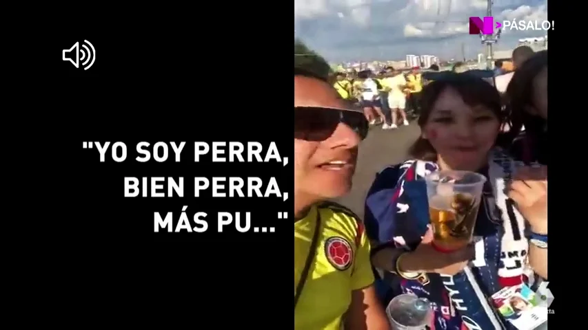 "Repite: yo soy bien perra": la afición de Colombia avergüenza al país tras su batacazo ante Japón