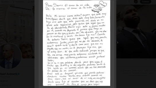 Carta de Levis a su hijo Samir Carta de Levis a su hijo Samir