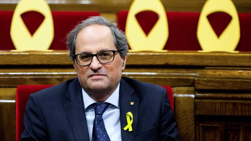 El presidente de la Generalitat Quim Torra