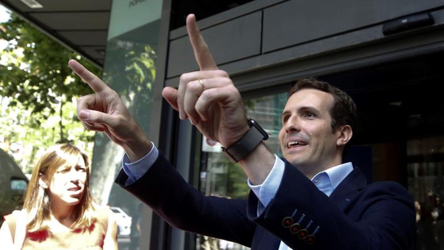 El vicesecretario de Comunicaci&oacute;n del Partido Popular, Pablo Casado