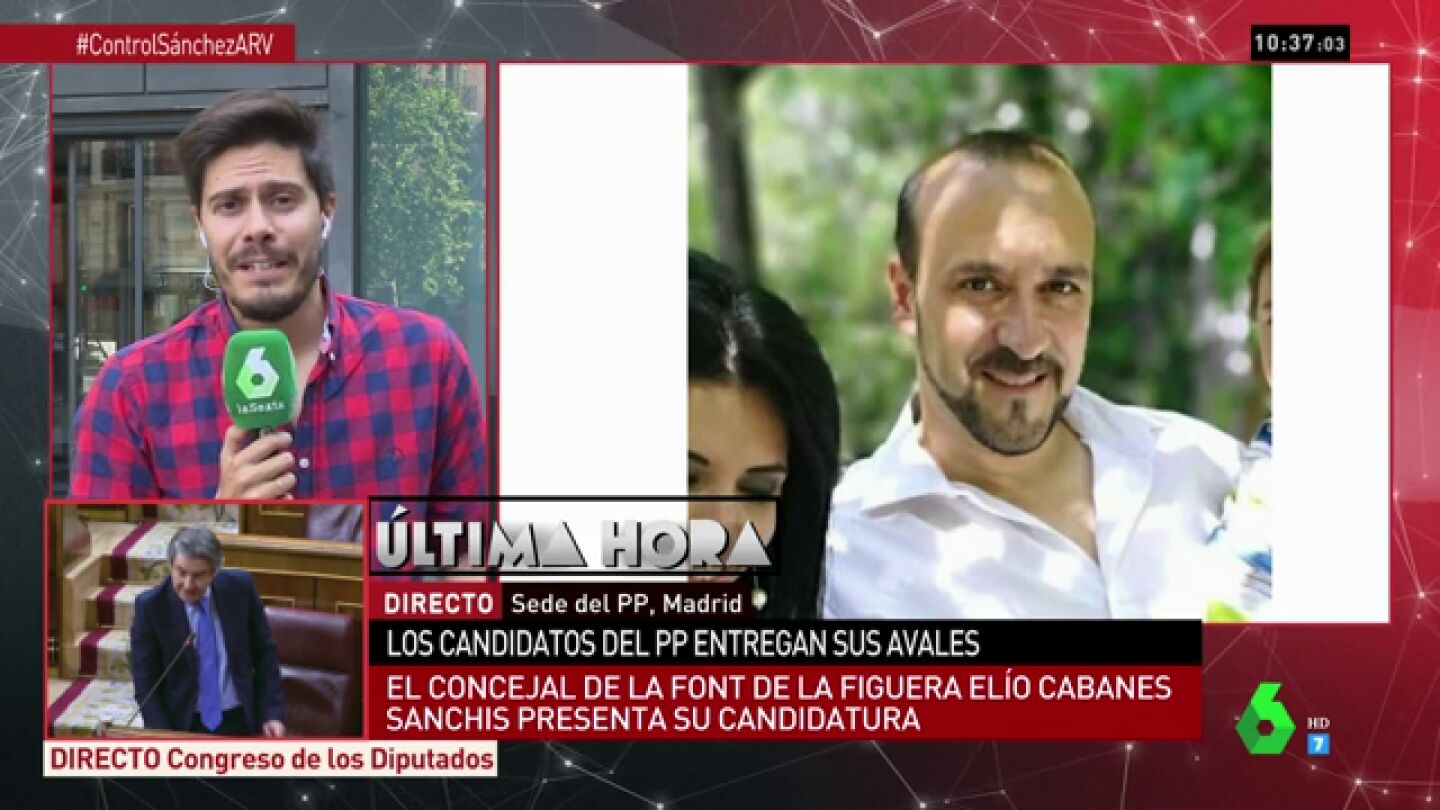 El&iacute;o Cabanes, concejal de la Font de la Figuera