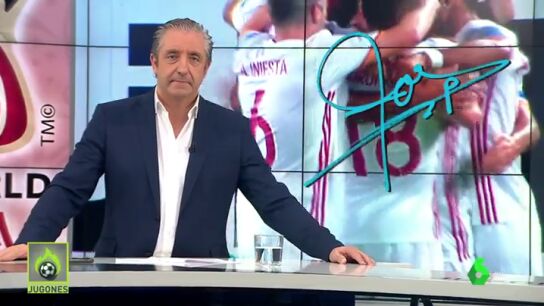 Josep Pedrerol: "El f&uacute;tbol es como la vida. Sin esfuerzo no hay premio"
