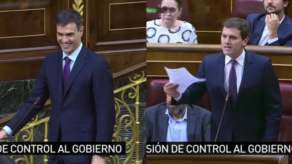 Pedro Sánchez y Albert Rivera