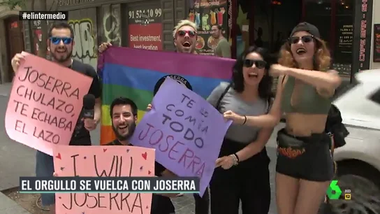 El Orgullo se vuelca con Joserra El Orgullo se vuelca con Joserra