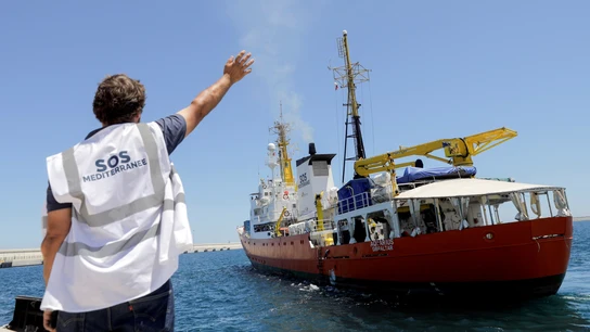Un miembro de Médicos sin Fronteras despide al Aquarius Un miembro de Médicos sin Fronteras despide al Aquarius