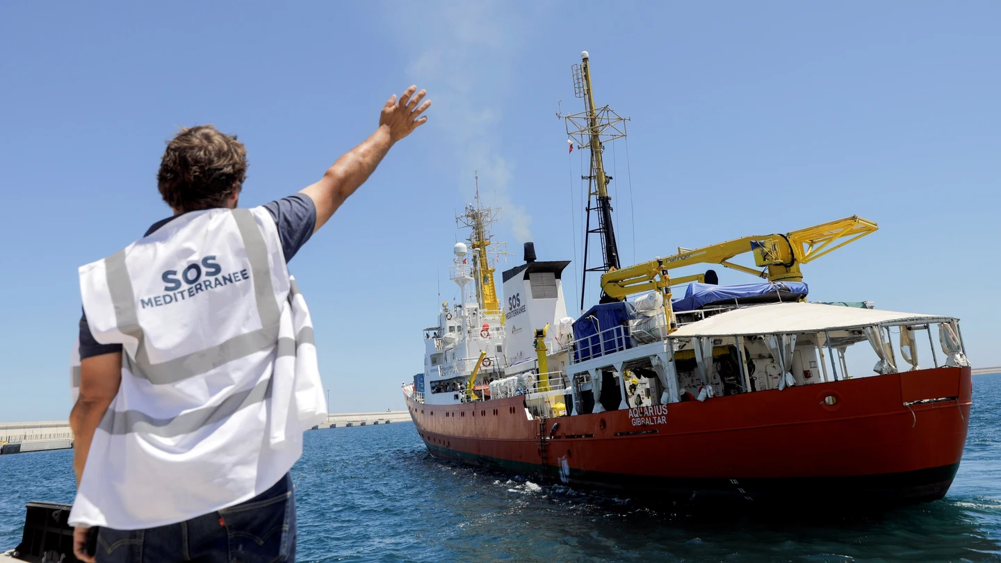 Un miembro de Médicos sin Fronteras despide al Aquarius Un miembro de Médicos sin Fronteras despide al Aquarius