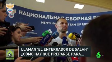 Los periodistas rusos calientan el partido ante España: llaman "sucio" a Costa y "enterrador de Salah" a Ramos