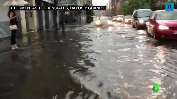 Entre lluvias torrenciales y una de las mayores tormentas de la historia: así empiezan nuestras vacaciones de verano