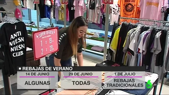 Comienzan las rebajas de verano Comienzan las rebajas de verano