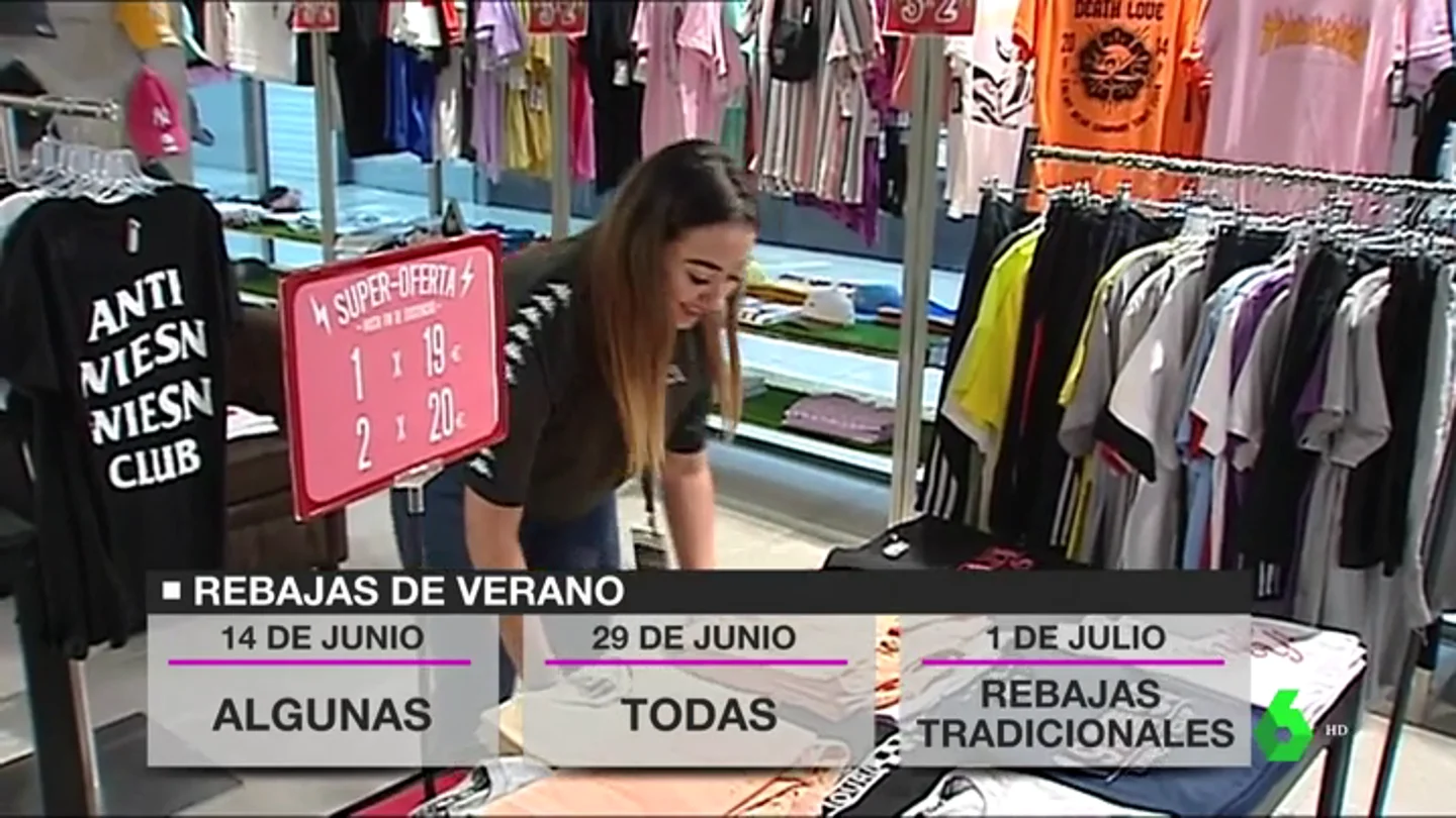 Comienzan las rebajas de verano Comienzan las rebajas de verano