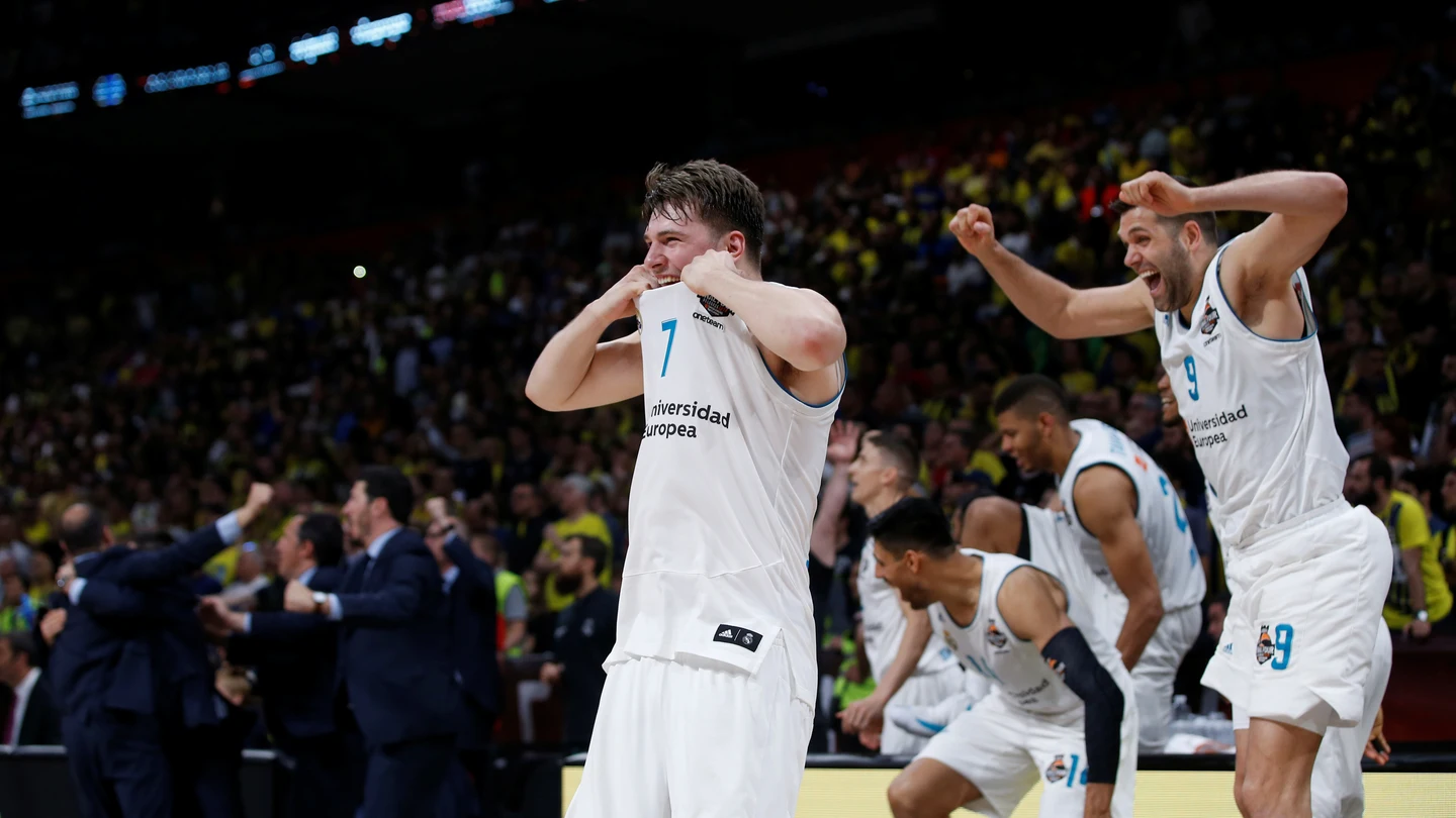 Luka Doncic, en la final de la Euroliga Luka Doncic, en la final de la Euroliga