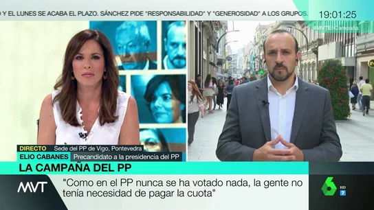 El precandidato a la Presidencia del PP, Elio Cabanes El precandidato a la Presidencia del PP, Elio Cabanes