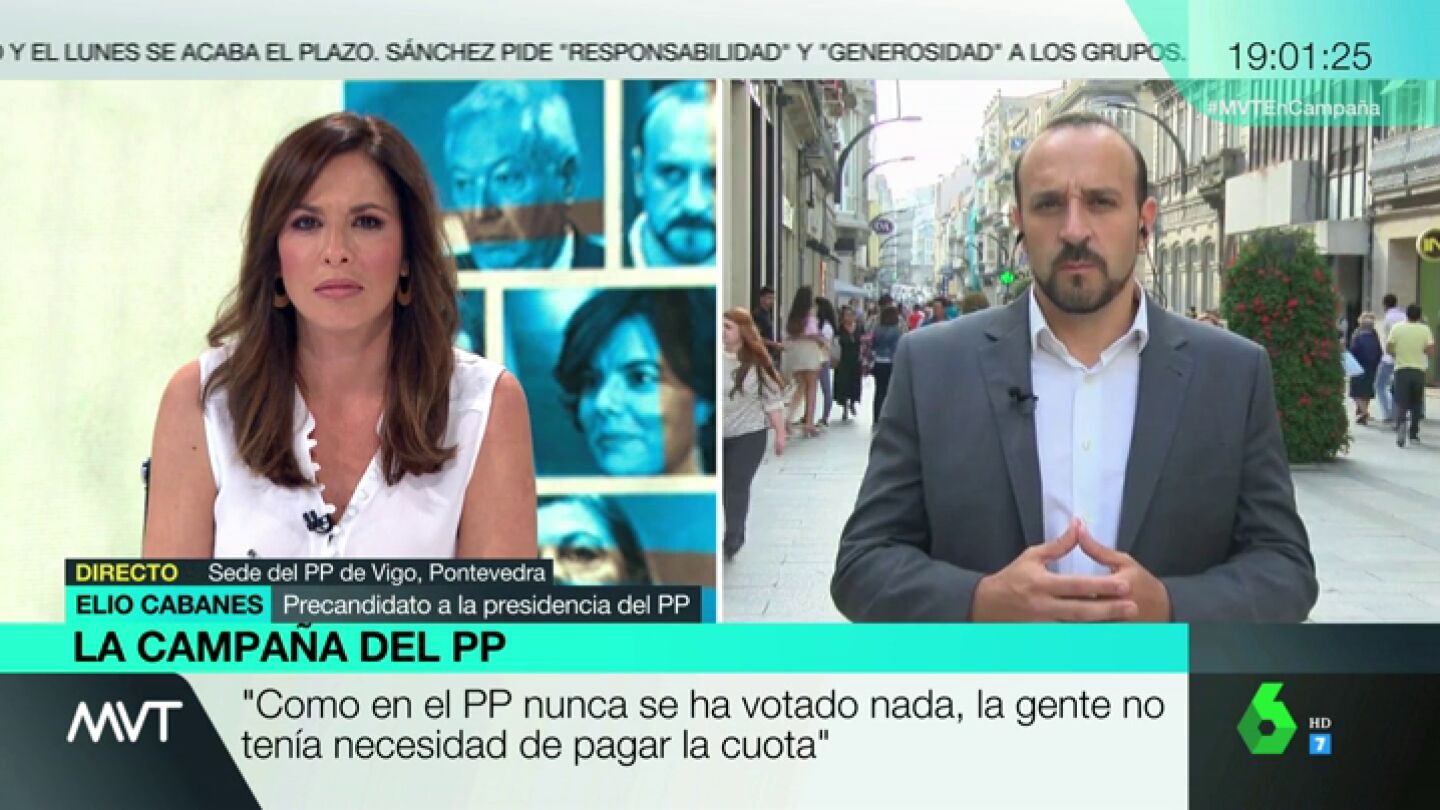 El precandidato a la Presidencia del PP, Elio Cabanes