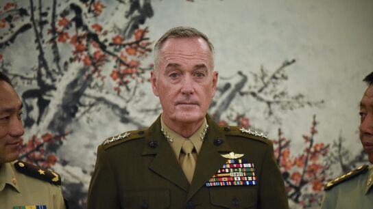 El jefe del Estado Mayor Conjunto del Ej&eacute;rcito de Estados Unidos, el general Joseph Dunford, en una imagen de archivo.
