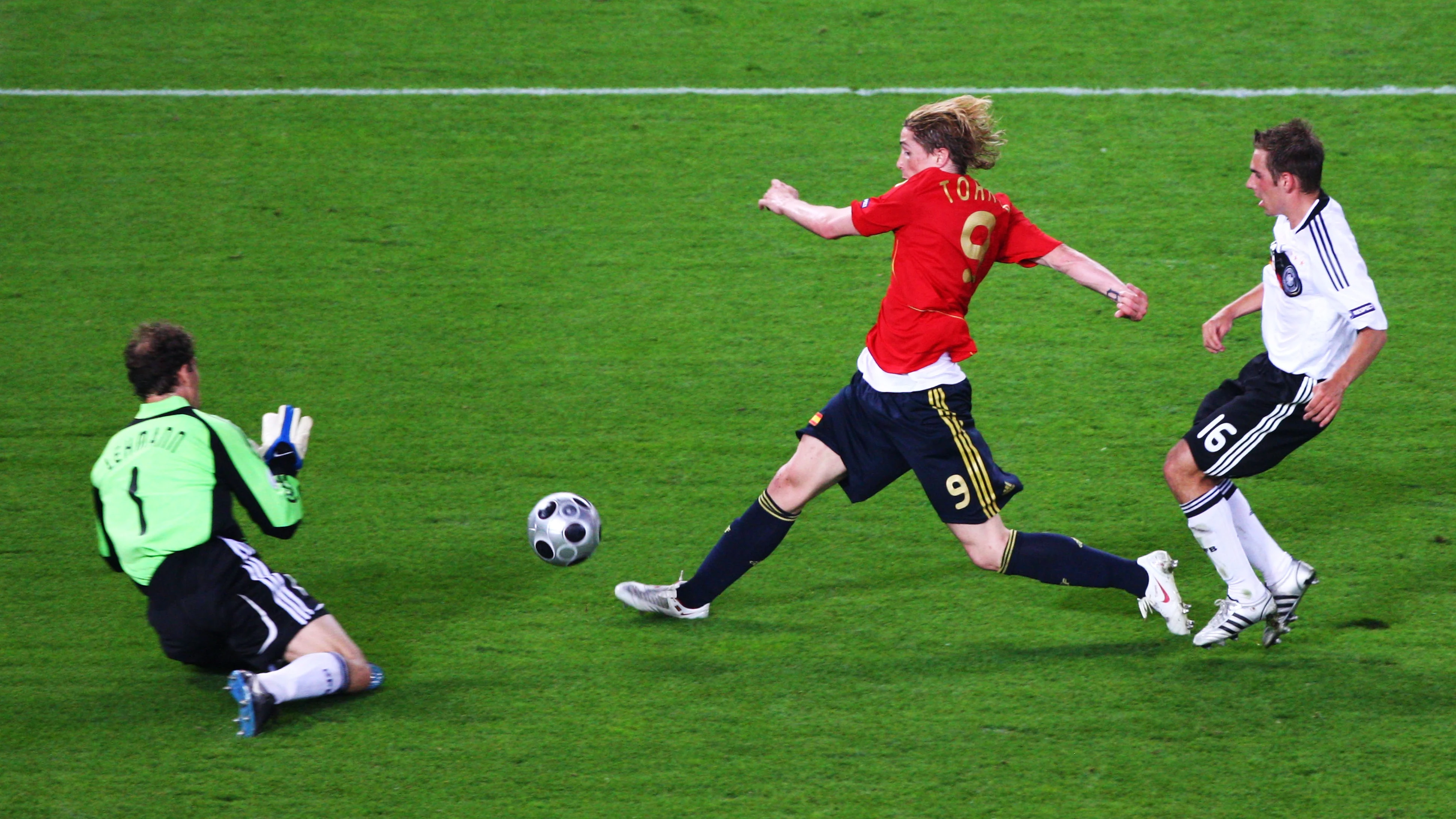 El histórico gol de Torres a Alemania en la Eurocopa de 2008