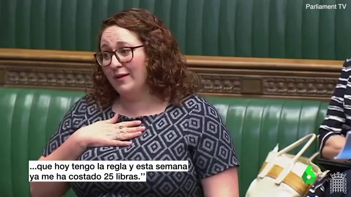 Una diputada británica en el Parlamento