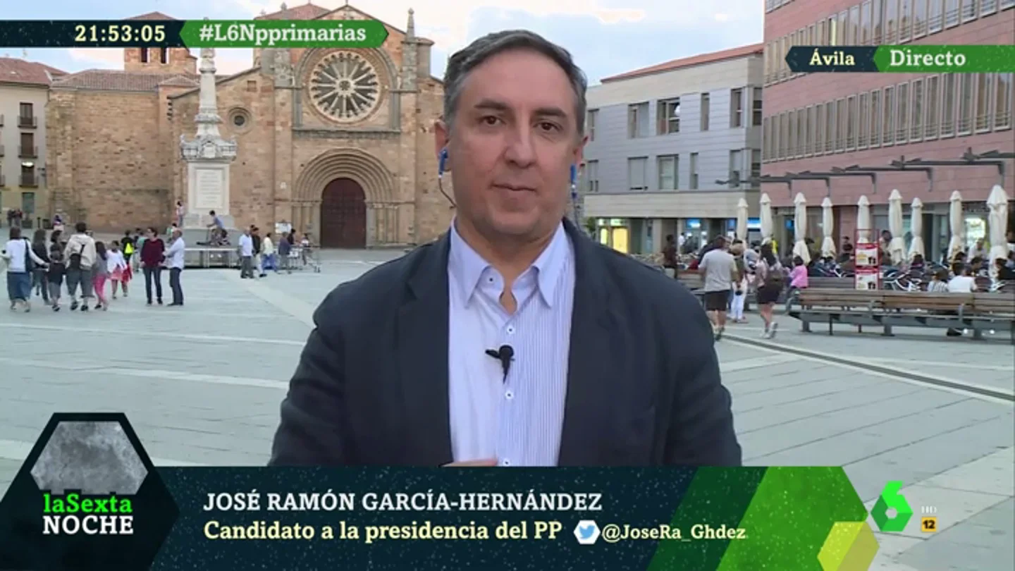 José Ramón García-Hernández, candidato a la Presidencia del PP José Ramón García-Hernández, candidato a la Presidencia del PP