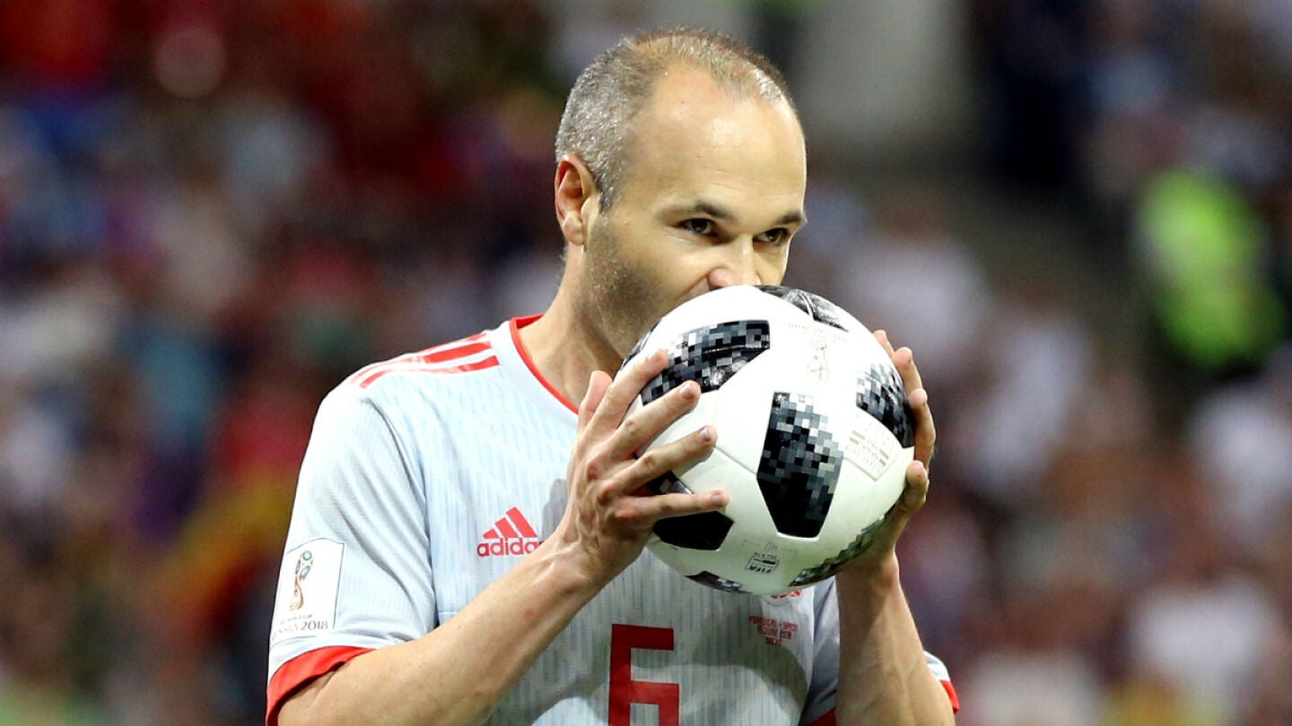 Iniesta, con Espa&ntilde;a