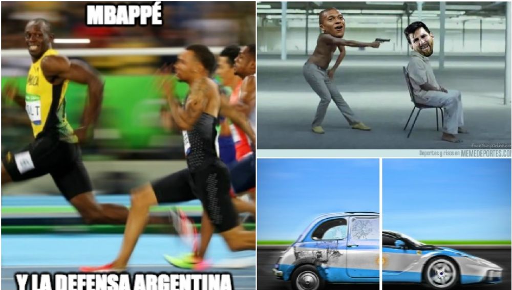 Los memes del Francia vs Argentina