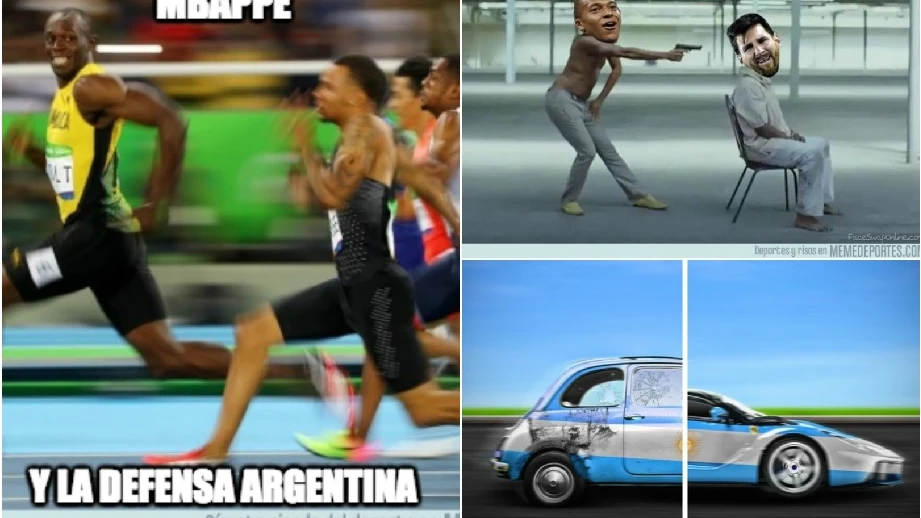 Los memes del Francia vs Argentina