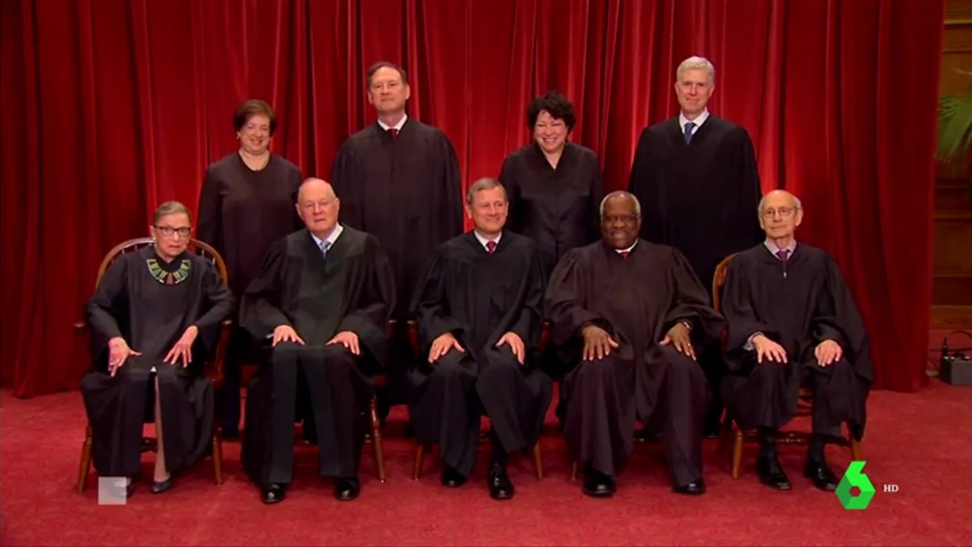 Miembros del Tribunal Supremo de EEUU