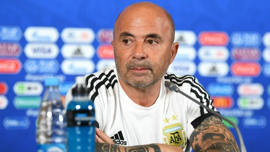 Jorge Sampaoli, en rueda de prensa Jorge Sampaoli, en rueda de prensa