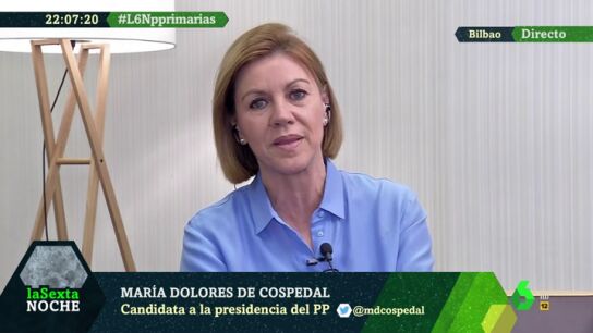 Mar&iacute;a Dolores de Cospedal, candidata a la Presidencia del PP