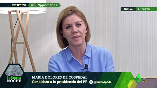 María Dolores de Cospedal, candidata a la Presidencia del PP María Dolores de Cospedal, candidata a la Presidencia del PP