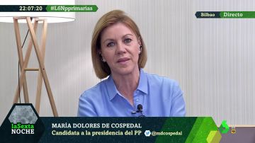 María Dolores de Cospedal, candidata a la Presidencia del PP