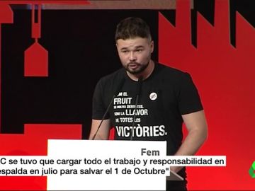 El diputado de ERC Gabriel Rufián El diputado de ERC Gabriel Rufián