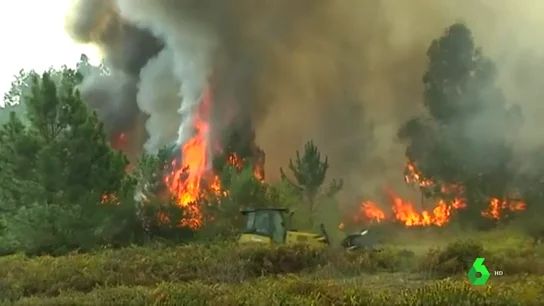 Un incendio Un incendio