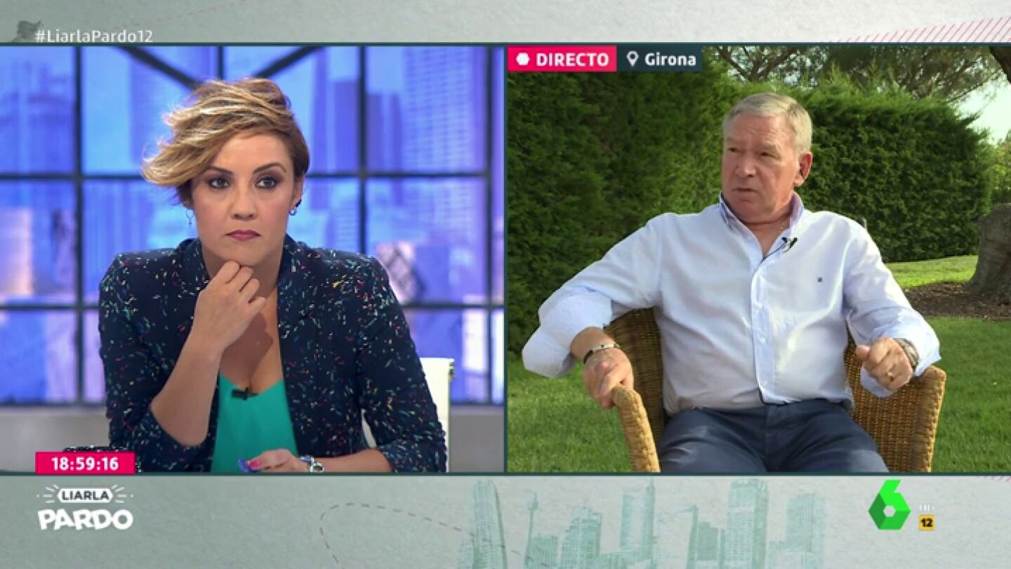 Cristina Pardo y Javier Clemente