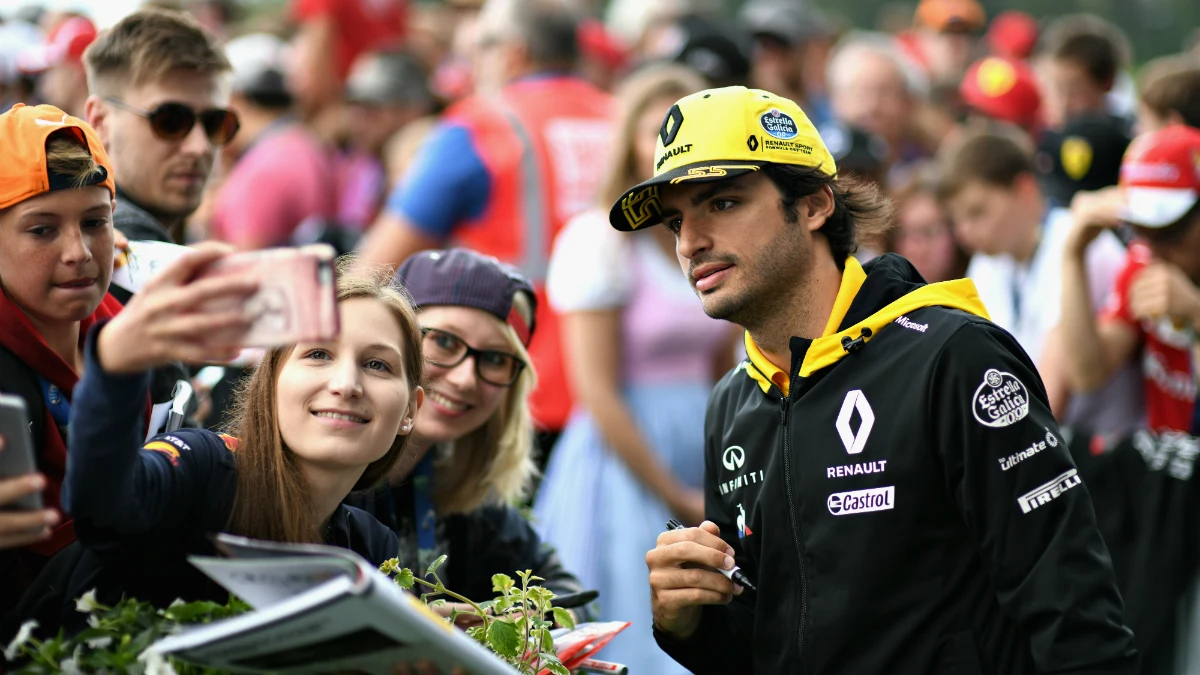 Carlos Sainz, en Austria