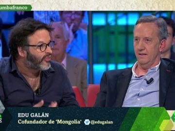 La respuesta de Edu Galán al portavoz de la Fundación Francisco Franco: "Verle a usted es como ver a un velociraptor"